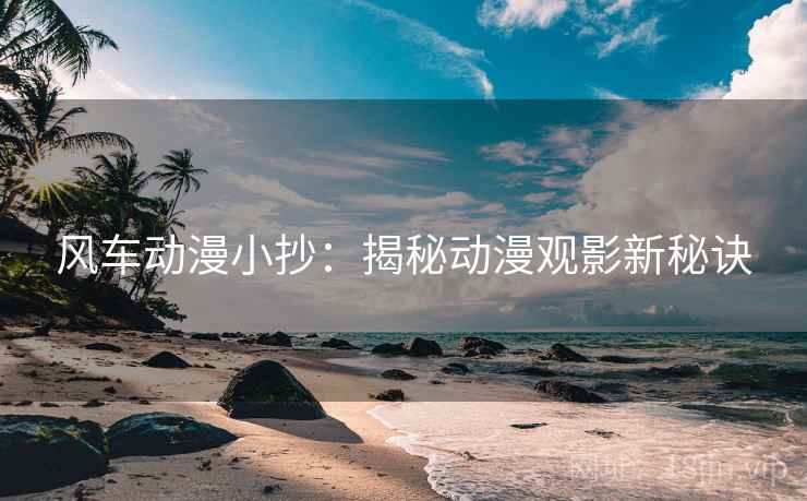 风车动漫小抄：揭秘动漫观影新秘诀